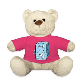 Lait aigre I Carton de lait - Nounours - rose - Devant