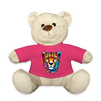 Guépard - Nounours - rose - Devant