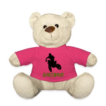 moto tout-terrain - Nounours - rose - Devant