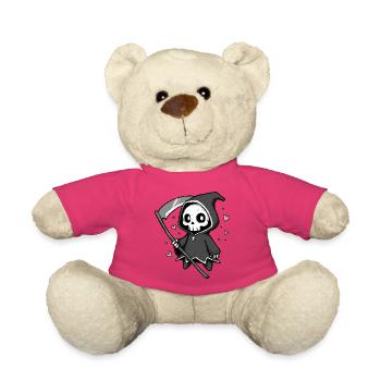 Süßer Sensenmann in der Liebe - Teddy - Pink - Vorne