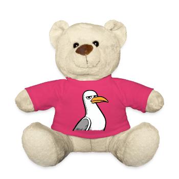 Vue sur la mouette - Nounours - rose - Devant