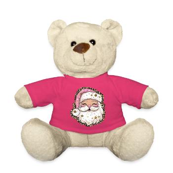 Santa Claus - Teddy - Pink - Vorne