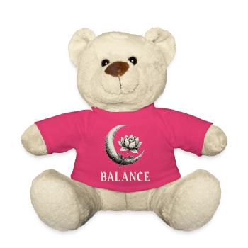 Balance Moon and Lotus Design - Teddy - Pink - Vorne
