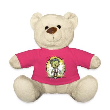 Zombie Comic Splatter - Teddy - Pink - Vorne