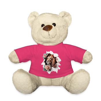 Lion Vintage - Nounours - rose - Devant