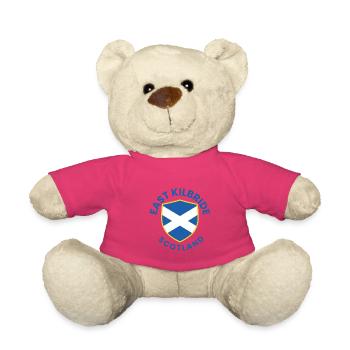 Emblème du bouclier d’East Kilbride - Nounours - rose - Devant