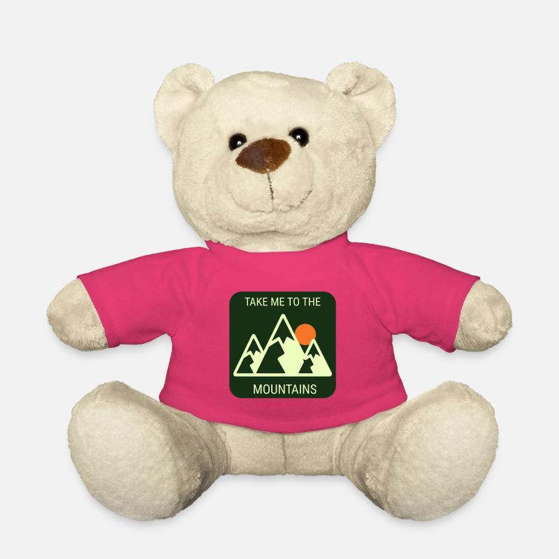Emmène-moi à la montagne - Version plaine - Nounours - rose