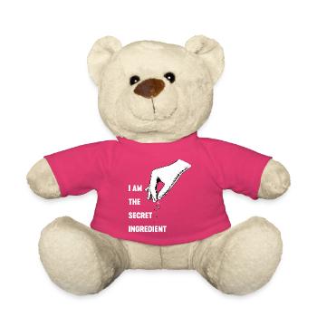 Chef drôle Chef Chef Boulanger Chef Cuisine Uniforme Moi - Nounours - rose - Devant