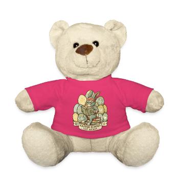 Easter Bunny Archivist - Teddy Bear - pink - Front