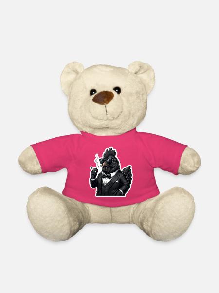 Zigarrenhähnchen im Smoking - Teddy - Pink