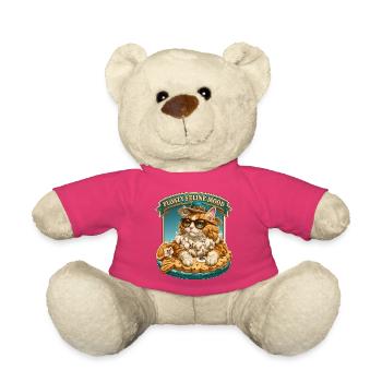 Schwimmende Katzenstimmung Coole Katze auf Sommerpool-Schwimmbad - Teddy - Pink - Vorne
