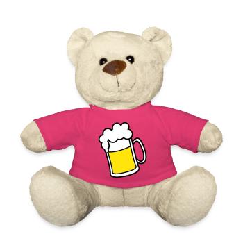 bier - Teddy - Pink - Vorne