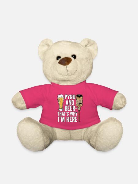 Pyro Und Bier - Teddy - Pink