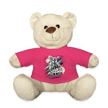 Kein Weg Ist Zu Steil - Teddy - Pink - Vorne