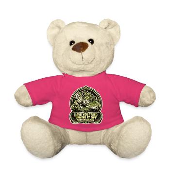 Have You Tried Turning It Off And On Again - Teddy - Pink - Vorne