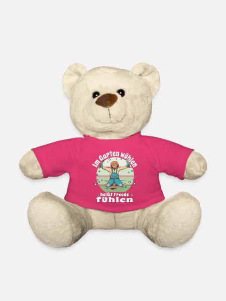 Gärtner Pflanzen Kleingärtner Schrebergarten - Teddy - Pink
