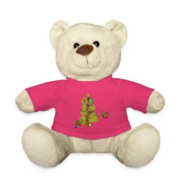 PAST TREE SOUL - Teddy Bear - pink - Front
