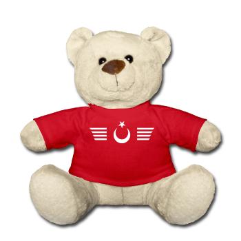 Türkiye Türkei Flügel und Halbmond - Teddy - Rot - Vorne