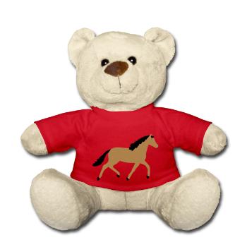 Pferd vektor - Teddy - Rot - Vorne