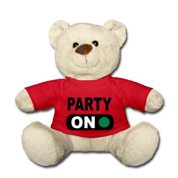 Party - Teddy - Rot - Vorne