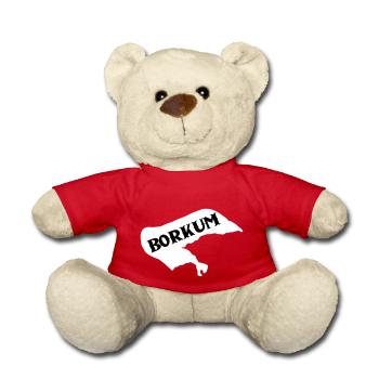 borkum insel - Teddy - Rot - Vorne