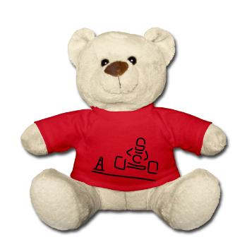 cart-fahren - Teddy - Rot - Vorne