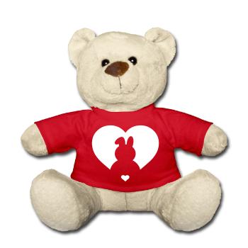 Heartbunny - Teddy - Rot - Vorne