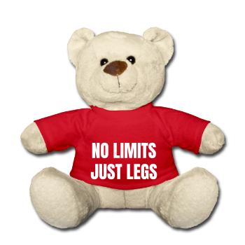 Pas de limites, juste des jambes - Nounours - rouge - Devant