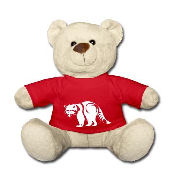 Waschbär - Teddy - Rot - Vorne