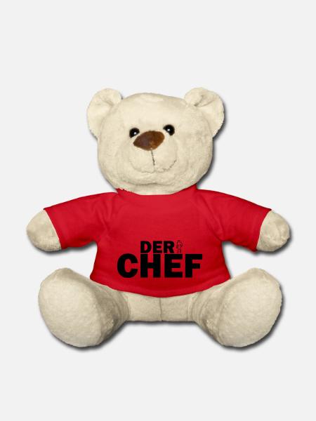 der chef - Teddy - Rot