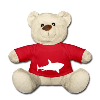 shark hai - Teddy - Rot - Vorne