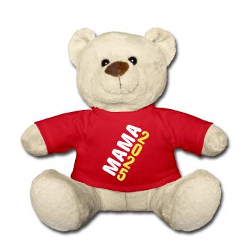 Mama 2025 - Teddy - Rot - Vorne