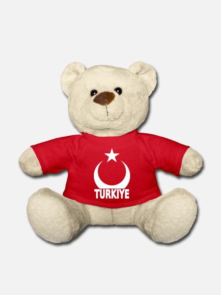 turkiye_halbmondstern - Teddy - Rot