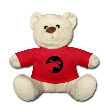 Elk - Teddy Bear - red - Front