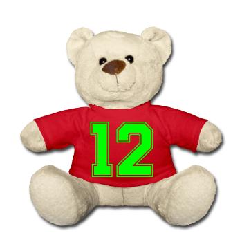 12 - Teddy - Rot - Vorne