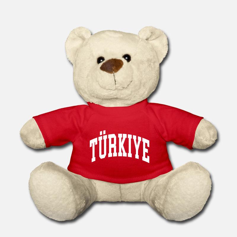 Turquie - Nounours - rouge
