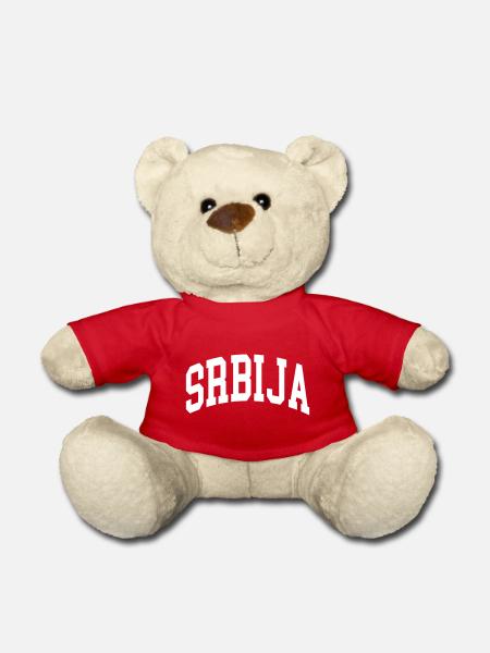 Serbien - Teddy - Rot