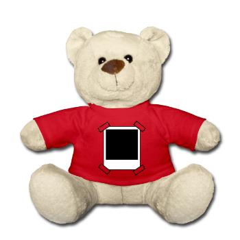 Sofortbild - Foto - Teddy - Rot - Vorne