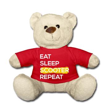 Essen Sleep Scooter Repeat II - Teddy - Rot - Vorne