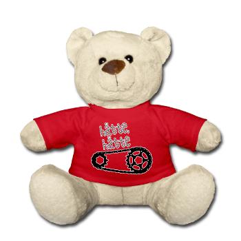 Hätte Hätte Fahrradkette - Teddy - Rot - Vorne