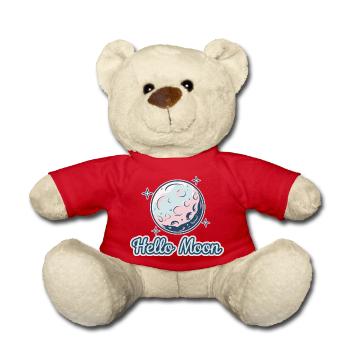 HELLO MOON - Teddy Bear - red - Front