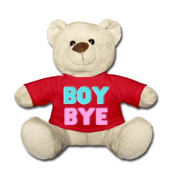 boy bye - Teddy - Rot - Vorne