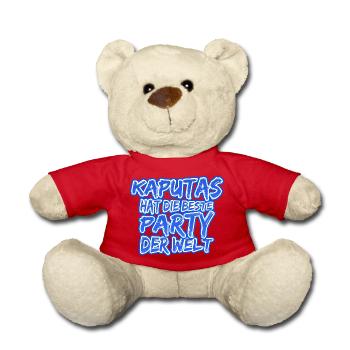 Urlaub Kaputas - Teddy - Rot - Vorne
