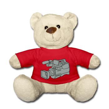 Caméra vidéo 2 - Nounours - rouge - Devant
