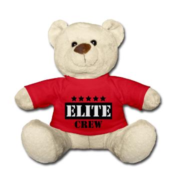 Elite crew - Teddy Bear - red - Front