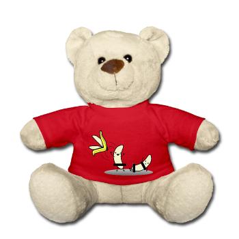 Bananen Strip Dance Striptease - Teddy - Rot - Vorne