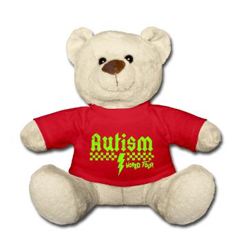 Autism awareness different different better - Teddy Bear - red - Front