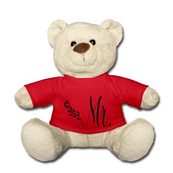 mr_rose - Nounours - rouge - Devant