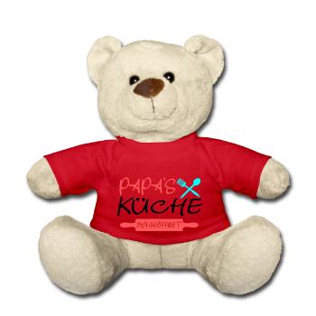 Papas Küche 24h - Teddy - Rot - Vorne