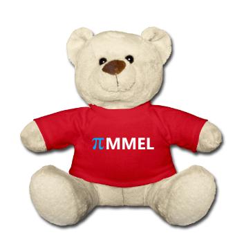 Einfach nur Pimmel blau - Teddy - Rot - Vorne